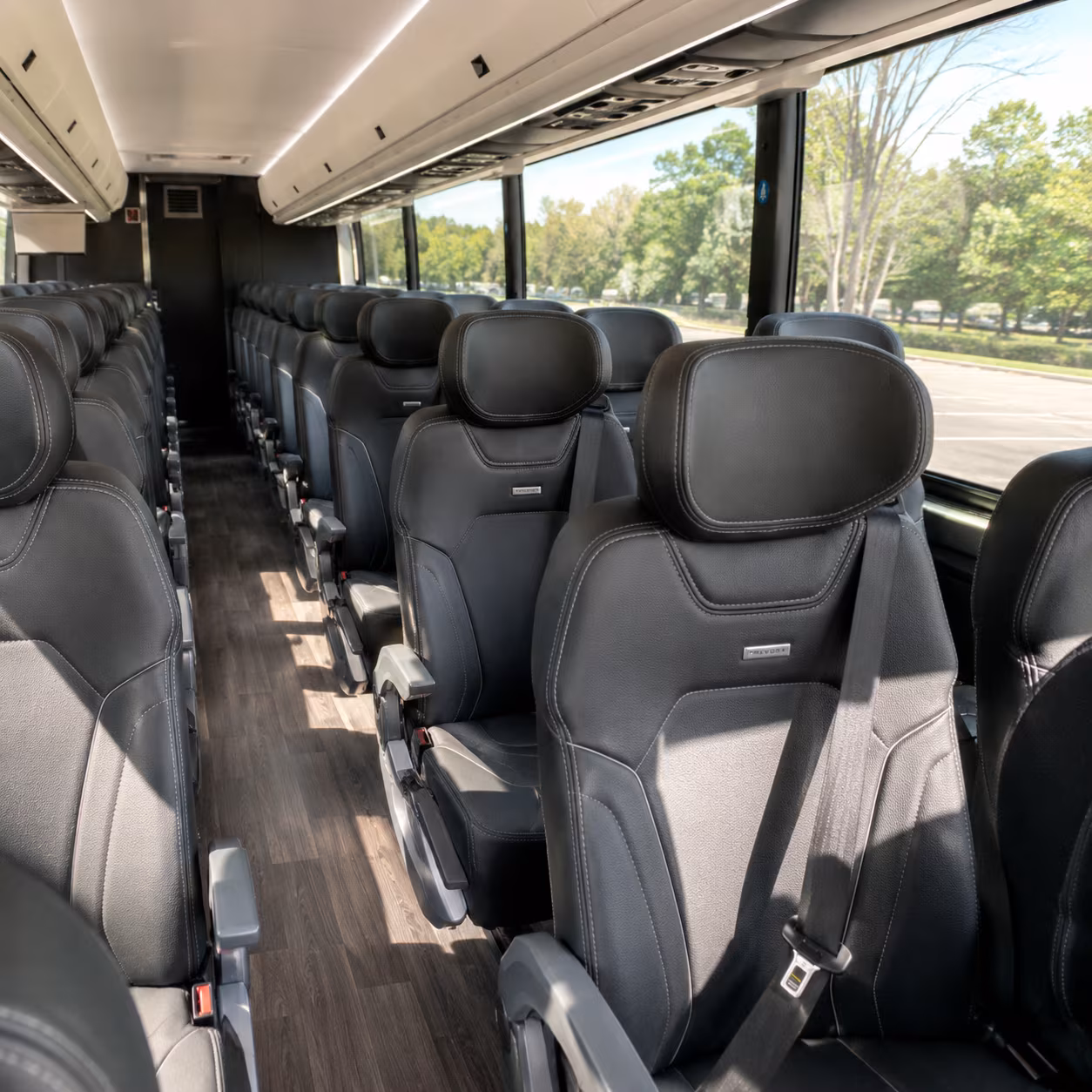 el cajon charter bus interior